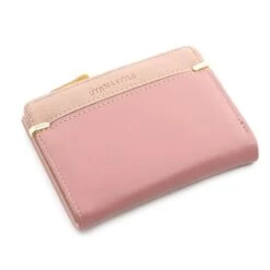 Porte Carte Femme Simple Et Élégant En Simili Cuir -Bagage Soldes porte carte femme simple elegant 03