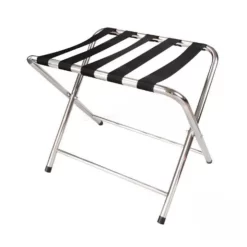 Porte Valise Pliant En Acier Inoxydable