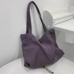 Sac Cabas En Velours Côtelé Sac Fourre-tout Pour Femme 18 Sac Cabas En Velours Côtelé Sac Fourre-tout Pour Femme -Bagage Soldes screenshoteasy 8