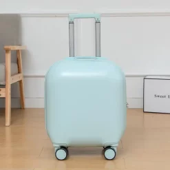 Sac De Voyage à Roulettes De Cabine Bleu Pour Femme