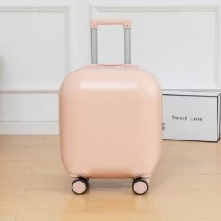 Sac De Voyage à Roulettes De Cabine Rose Pour Femme