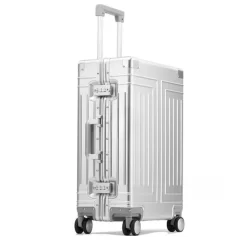 Valise Cabine à Roulettes En Aluminium