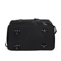 Bagage Soldes -Bagage Soldes valise souple noire bandouliere tissu oxford 01