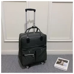 Valise Souple à Roulettes De Grande Capacité