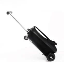 Valise Trottinette Noire Imperméable En Plastique